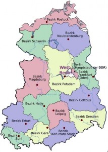 DDR map